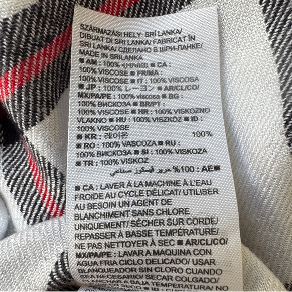 Banana Republic Black and White Plaid Blouses - Picture 5 of 16